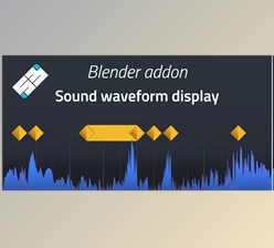 Download BlenderMarket – Sound Waveform Display V0.9.2