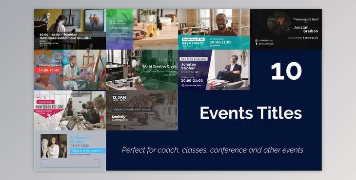 Download Promo Event Titles (Videohive 48351184) - AE Project