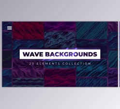 Download Wave Backgrounds (Videohive 48414022) - AE Project