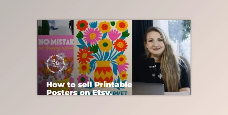 Download How to sell printable posters on Etsy
