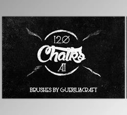 Download Megapack of Chalks & Charcoal Brushes for Adobe Illustrator