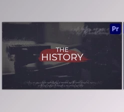 Download History Timeline for Premiere Pro (Videohive 48397973)