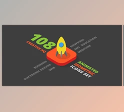 Download 3D Isometric Flat Icons Pack (Videohive 14341656) - AE Project