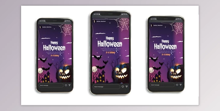 Download Halloween Instagram Story (Videohive 48494190) - AE Project