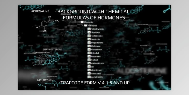Download Chemical Formulas Background AE (Videohive 48420690) - AE Project