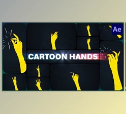 Download Cartoon Hands for After Effects (Videohive 48499776) - AE Project