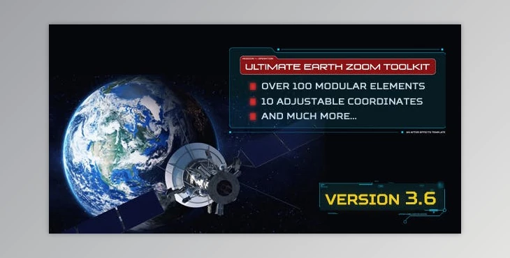 Download Ultimate Earth Zoom Toolkit V3.8.3 (Videohive 10354880) - AE Project