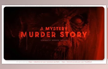 Download Murder Story – <span class='badge badge-warning'>Cinematic</span> Horror Trailer (Videohive 48454976) - AE Project