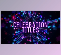 Download Celebration Titles (Videohive 48481232) - AE Project