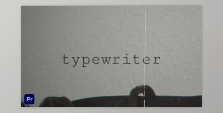 Download Typewriter | Premiere Pro Template (Videohive 44510376) - PR Project