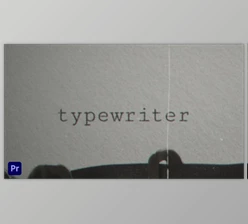 Download Typewriter | Premiere Pro Template (Videohive 44510376) - PR Project