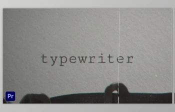 Download Typewriter | Premiere Pro Template (<span class='badge badge-warning'>Videohive</span> 44510376) - PR <span class='badge badge-warning'>Project</span>