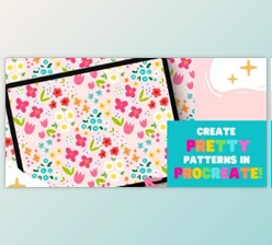 Download Create Pretty Patterns in Procreate!
