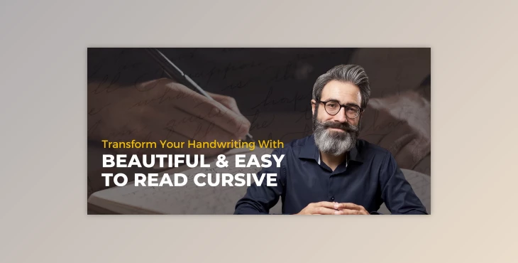 Download Transform Your Handwriting With Beautiful & Easy To Read Cursive