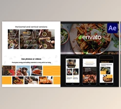 Download Food Promo for After Effects (Videohive 48282529) - AE Project