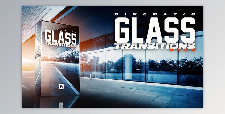 Download Glass Transitions Pack for Premiere Pro (Videohive 48453709) - PR Project