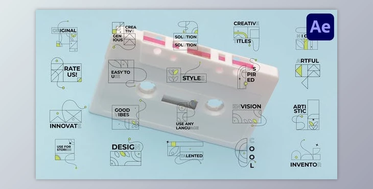 Download Stroke Titles for After Effects (Videohive 47926960) - AE Project