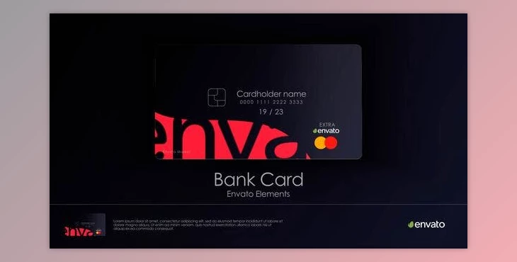Download Bank Credit Card (Videohive 48514317) - AE Project