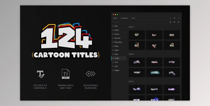 Download Cartoon Titles for Premiere Pro (Videohive 48559118)
