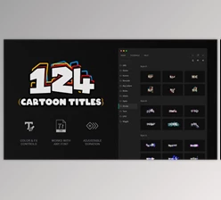 Download Cartoon Titles for Premiere Pro (Videohive 48559118)
