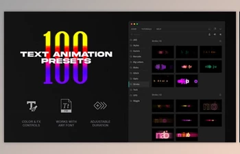 Download 100 <span class='badge badge-warning'>Text</span> <span class='badge badge-warning'>Presets</span> for Premiere Pro (Videohive 48408761)