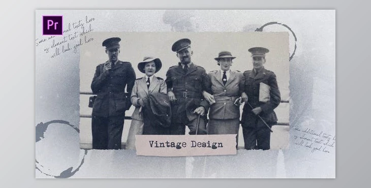 Download Vintage Presentation for Premiere Pro (Videohive 29973486) - PR Project