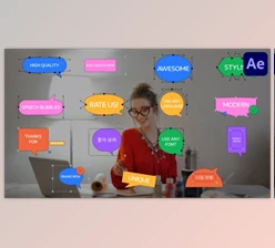 Download Speech Bubbles for After Effects (Videohive 48569560) - AE Project