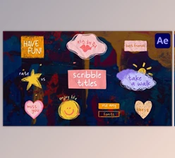 Download Scribble Lyric Titles for After Effects (Videohive 47888698) - AE Project
