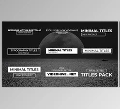 Download Minimal Titles (Videohive 47826758)