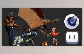 Download 2D Character Animations Sprites in <span class='badge badge-warning'>Cinema</span> <span class='badge badge-warning'>4D</span> and Aseprite