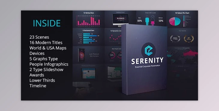 Download Serenity – Corporate Presentation Pack (Videohive 16153482) - AE Project