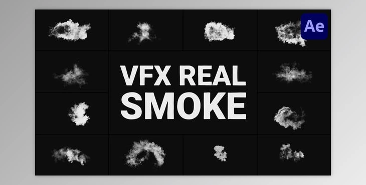 Download VFX Real Smoke for After Effects (Videohive 48632972) - AE Project