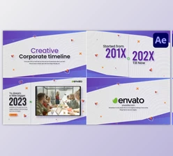 Download Creative Corporate Timeline Slideshow for After Effects (Videohive 48633330) - AE Project