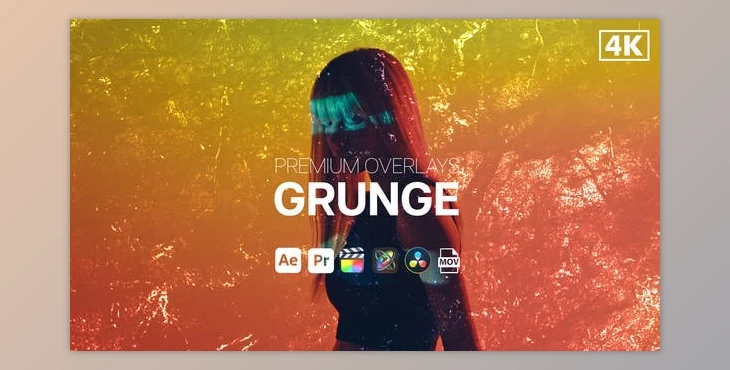 Download Premium Overlays Grunge (Videohive 48623620) - AE Project