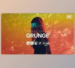 Download Premium Overlays Grunge (Videohive 48623620) - AE Project