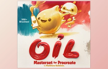 Download OIL: Over 300 Brushes for <span class='badge badge-warning'>Procreate</span>