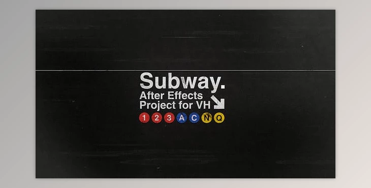 Download Subway (Videohive 10134113) - AE Project