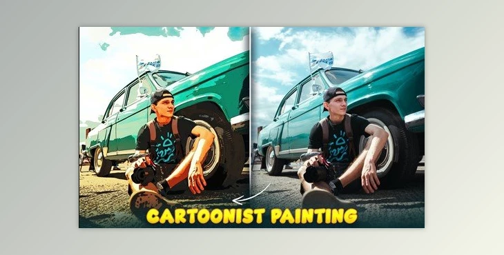 Download Cartoonist Painting GLR5DBV