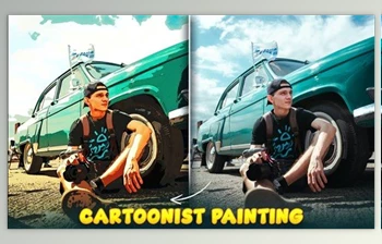 Download Cartoonist <span class='badge badge-warning'>Painting</span> GLR5DBV