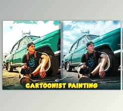 Download Cartoonist Painting GLR5DBV