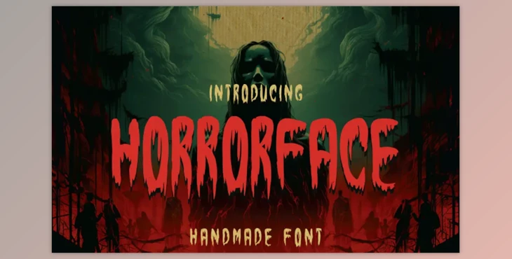 Download Horrorface - A Handmade Horror Font