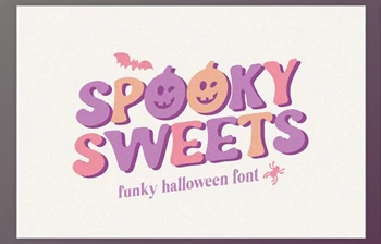 Download Spooky Sweets Funky Halloween <span class='badge badge-warning'>Font</span>