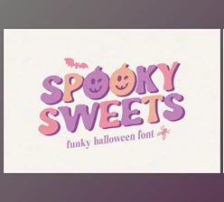 Download Spooky Sweets Funky Halloween Font