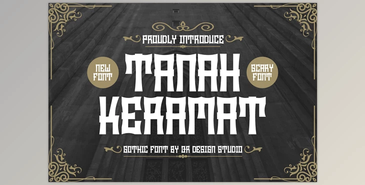 Download Tanah Keramat - Gothic Font