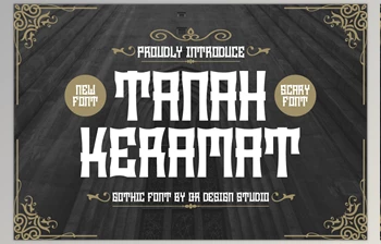 Download Tanah Keramat - Gothic <span class='badge badge-warning'>Font</span>