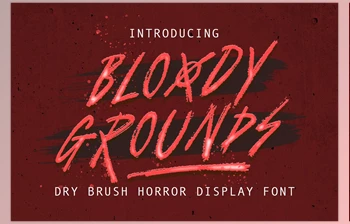 Download Bloody Grounds <span class='badge badge-warning'>Font</span>