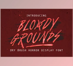 Download Bloody Grounds Font