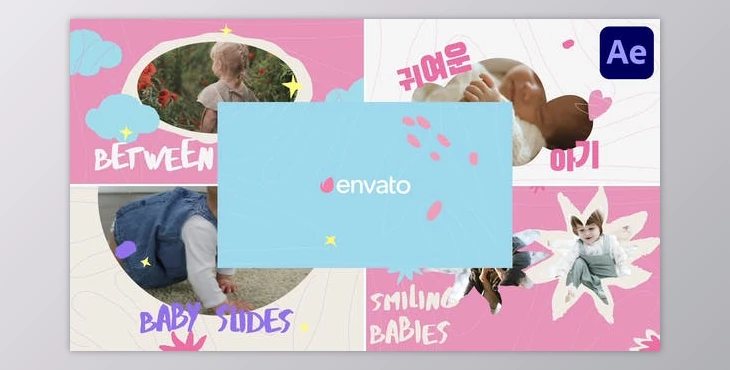 Download Baby Slides for After Effects (Videohive 48694996) - AE Project