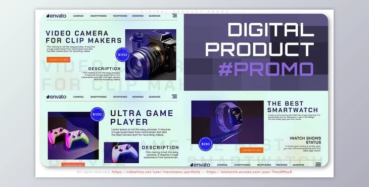 Download Digital Product Promo (Videohive 48637141) - AE Project