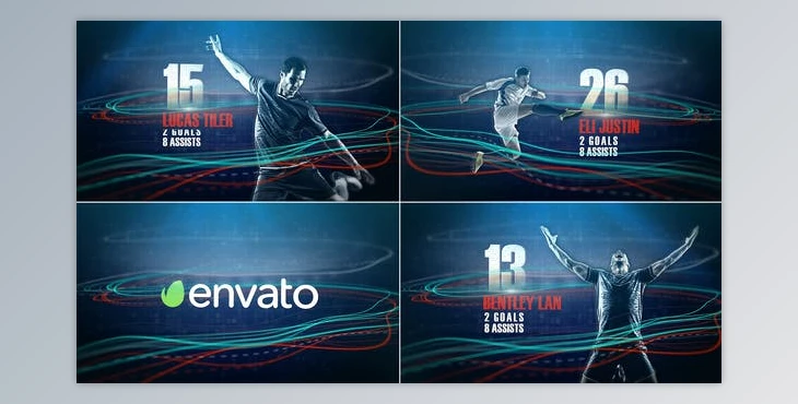Download Sport Player Slideshow (Videohive 48663225) - AE Project